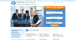 Desktop Screenshot of locallawfirms.com